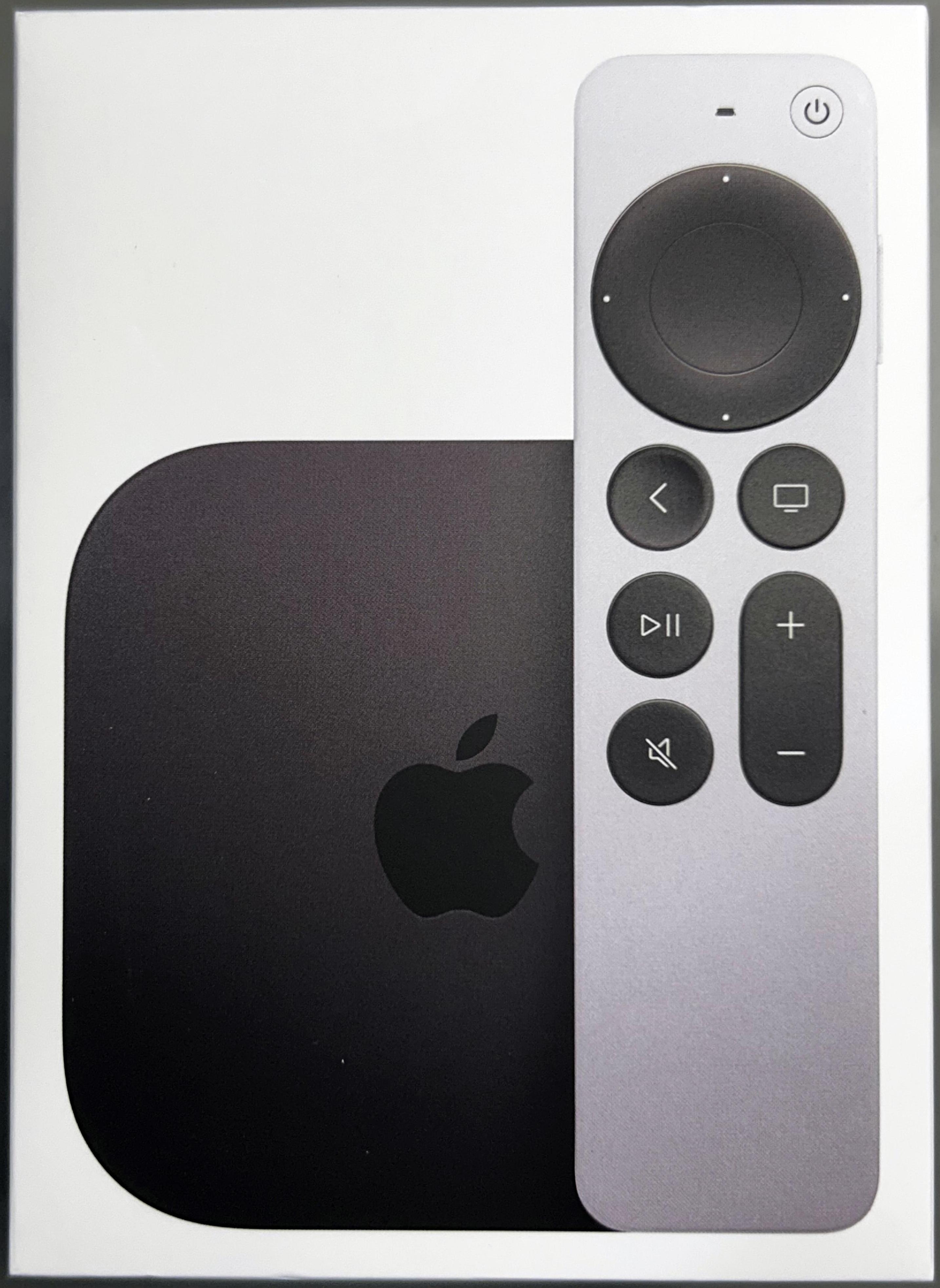 Apple TV 4K Gen3 box front view